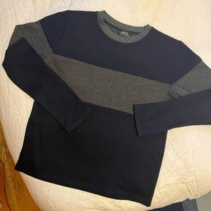 A.P.C. Unisex striped sweater